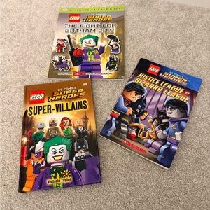 LEGO Super Heroes Book Collection - Green, Purple, Blue